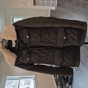 Michael Michael kors Dark green winter coat XS